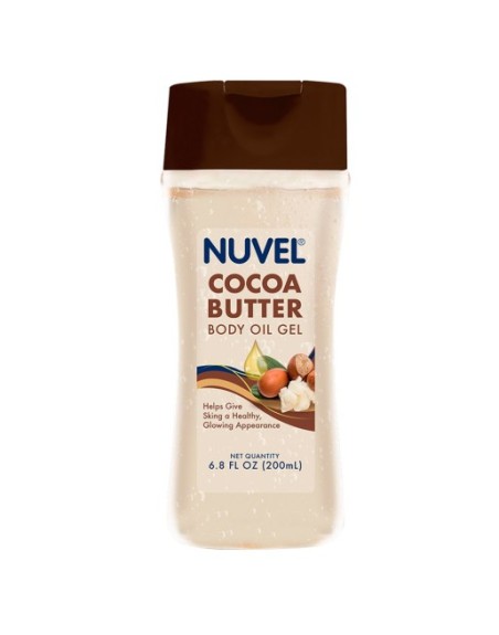 NUVEL BODY OIL GEL COCOA BUTTER 200ML