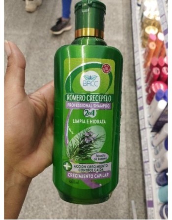BACC ROMERO CRECEPELO SHAMPO 2EN1 460ML