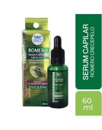 BACC SERUM CAPILAR ROMERO  CRECE PELO 30ML