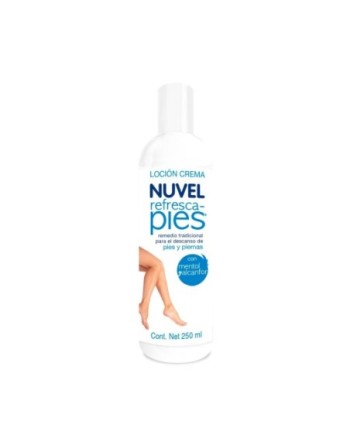 NUVEL CREMA REFRESCANTE PIES CANSADOS CON MENTOL 250ML
