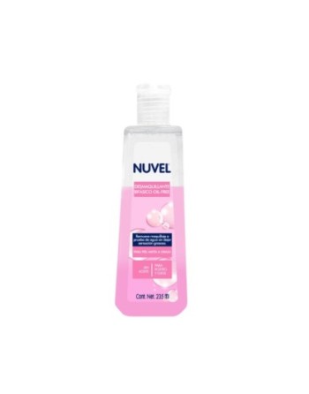 NUVEL DESMAQUILLANTE BIFASICO OIL FREE PIEL MIXTA 235ML