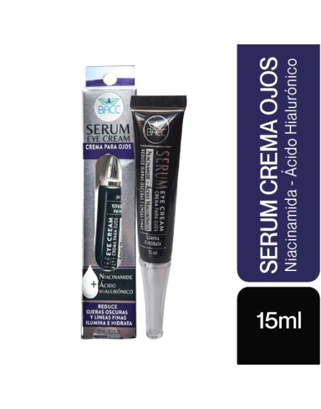 BACC SERUM EYE CREAM CREMA PARA OJOS 15ML