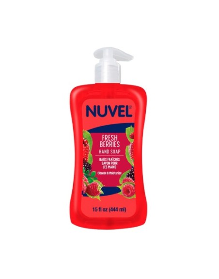 NUVEL JABON LIQUIDO PARA MANOS BERRRIES 444ML