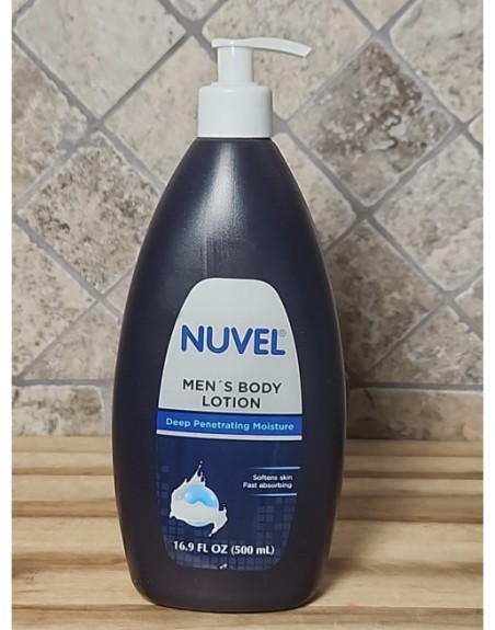 NUVEL MENS BODY LOTION 500ML