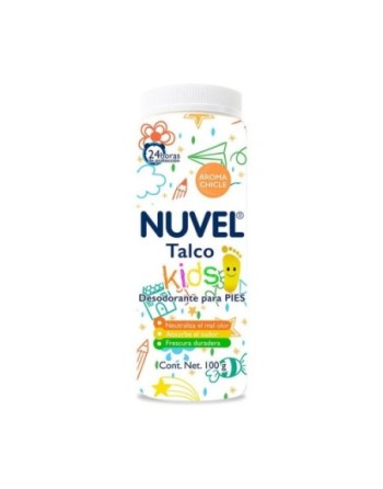NUVEL TALCO KIDS DESODORANTE PARA PIES 100G