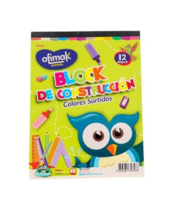 OFIMAK BLOCK DE CONSTRUCCION X12UND