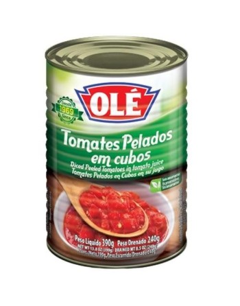 OLE TOMATES PELADOS EN CUBO 240F