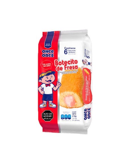 ONCE ONCE BOTECICITO DE FRESA X UNIDAD