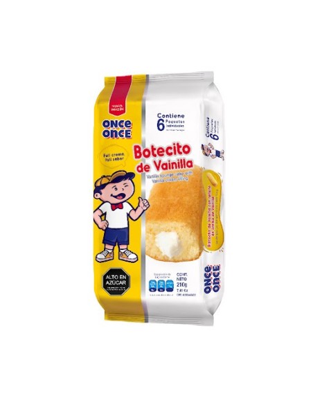 ONCE ONCE BOTECITOS VAINILLA X UNIDAD