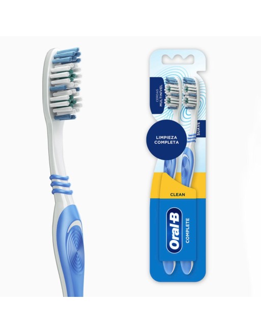ORAL B CEPILLO DENTAL COMPLETE CLEAN X2 UND