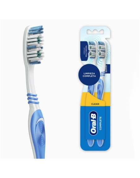 ORAL B CEPILLO DENTAL COMPLETE CLEAN X2 UND