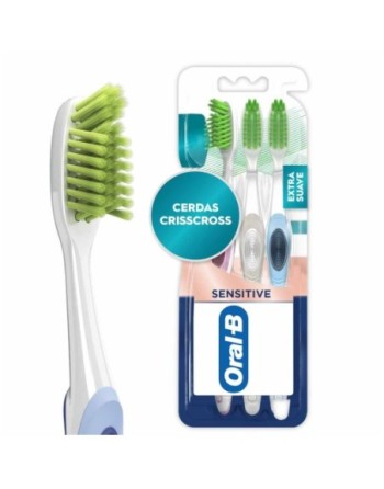 ORAL B CEPILLOS DENTALES SENSITIVE X3 UND