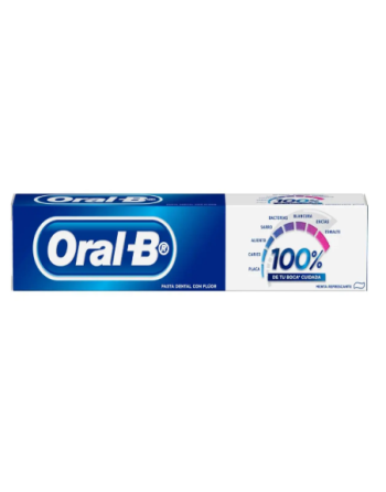 ORAL B CREMA DENTAL 100% 120G