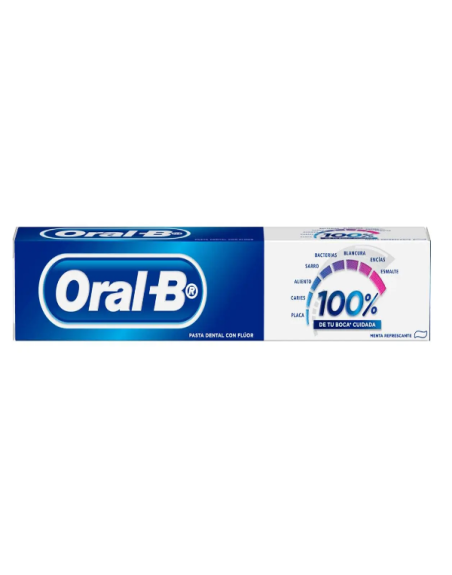 ORAL B CREMA DENTAL 100% 120G