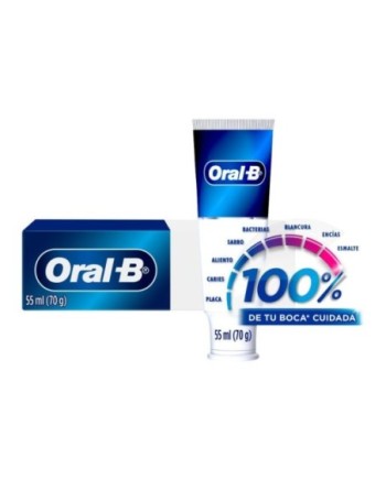 ORAL B CREMA DENTAL 100% 70G