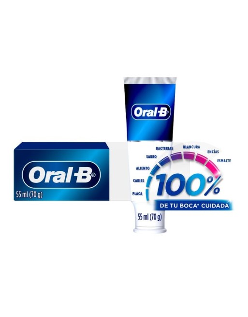 ORAL B CREMA DENTAL 100% 70G