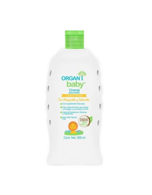 ORGANI BABY CREMA PARA BEBE DELICADO MANZANILLA /CAL 300ML