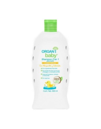 ORGANI BABY SHAMPOO 2 EN 1 DELICADO MANZANILLA /CAL 300ML