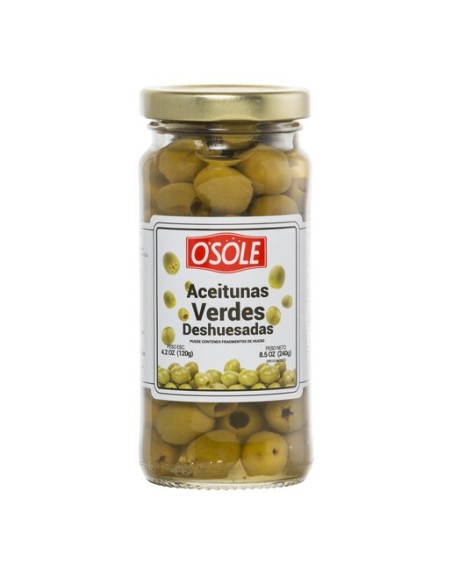 OSOLE ACEITUNAS VERDES DESHUESADAS 240G