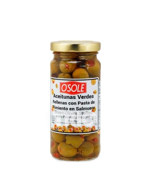 OSOLE ACEIUNAS VERDES RELLENAS CON PIMENTON 240G
