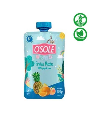 OSOLE BABY COMPOTA FRUTAS MIXTAS 100G