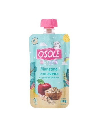 OSOLE BABY COMPOTA MANZANA 100G