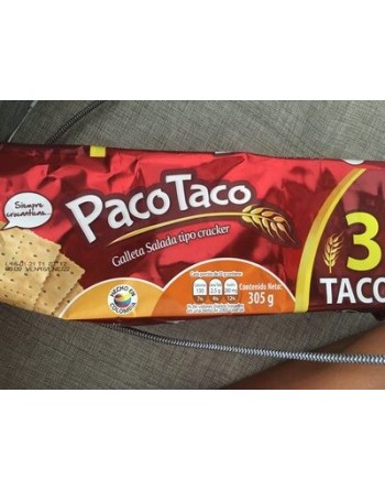 PACOTACO GALLETA SALADA TIPO CRACKER 305G