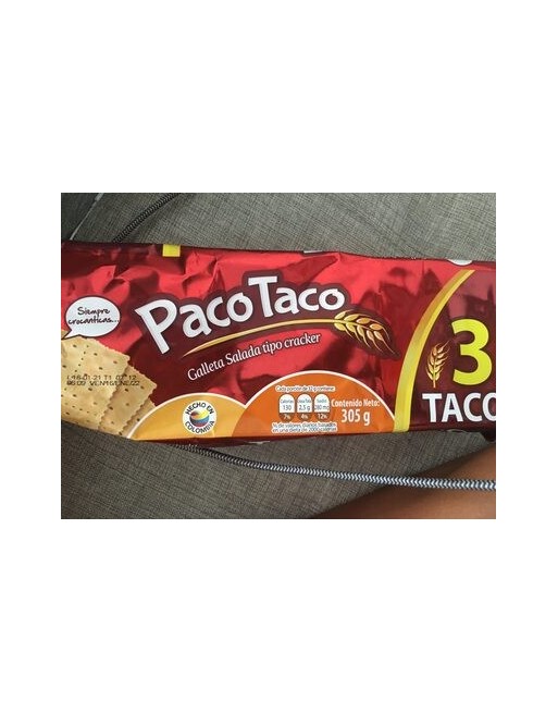 PACOTACO GALLETA SALADA TIPO CRACKER 305G