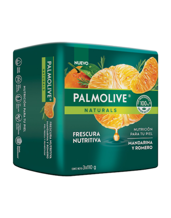 PALMOLIVE NATURALS MANDARINA Y ROMERO X3UND