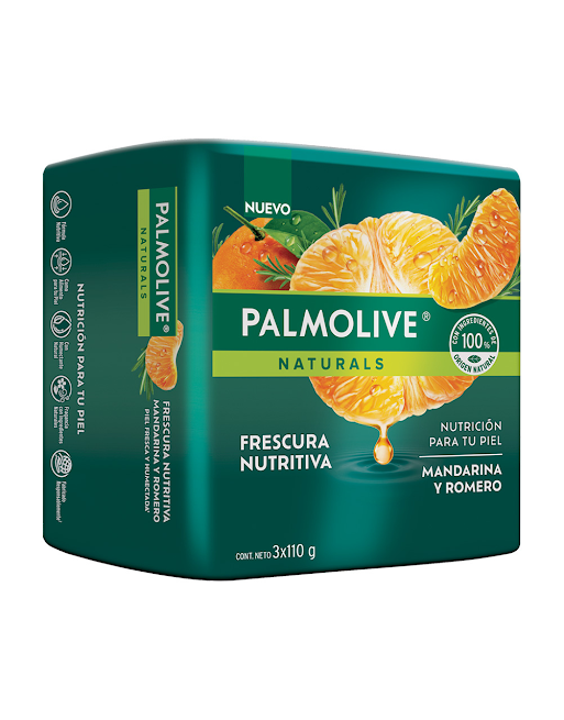 PALMOLIVE NATURALS MANDARINA Y ROMERO X3UND