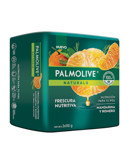 PALMOLIVE NATURALS MANDARINA Y ROMERO X3UND