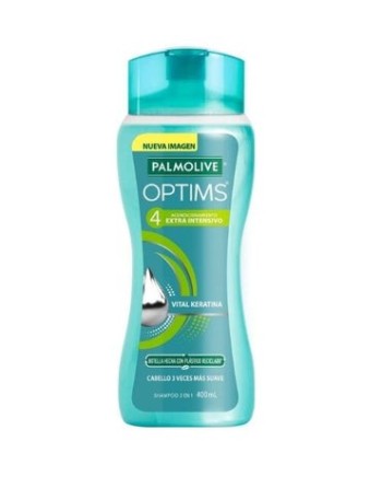 PALMOLIVE OPTIMS  SHAMPO 2 EN 1 400ML