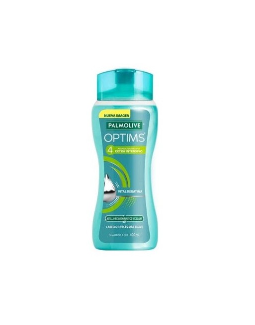 PALMOLIVE OPTIMS  SHAMPO 2 EN 1 400ML