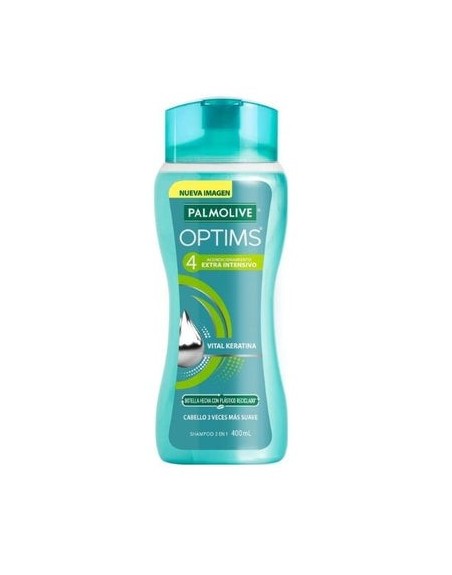 PALMOLIVE OPTIMS  SHAMPO 2 EN 1 400ML