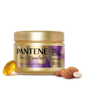 PANTENE PROV MIRACLES MASCARILLA CABELLO SECO 300ML