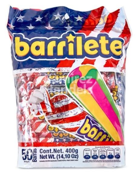 PAQUETE BARRILETE 400G
