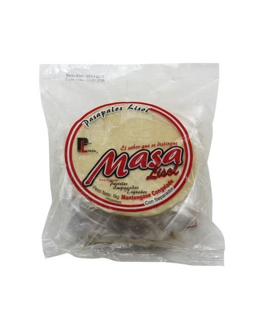 PASAPALOS LISSOL MASA LISTA PEQUEÑA 1KG