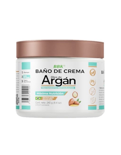 BAÑO DE CREMA BBK ARGAN 240G