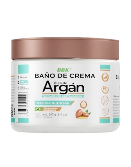 BAÑO DE CREMA BBK ARGAN 240G