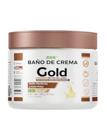 BAÑO DE CREMA BBK GOLD 240G