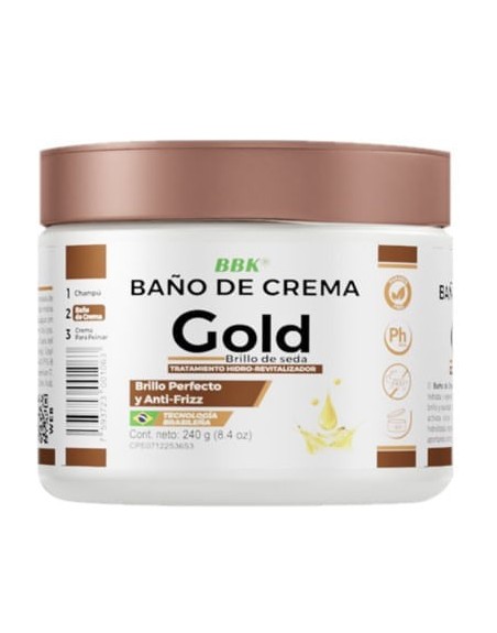 BAÑO DE CREMA BBK GOLD 240G