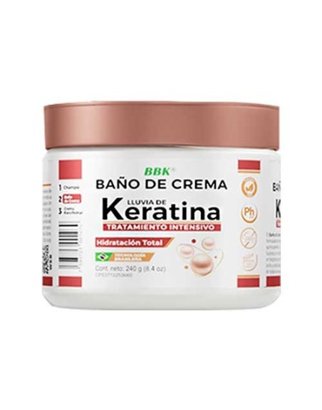 BAÑO DE CREMA BBK KERATINA 240G