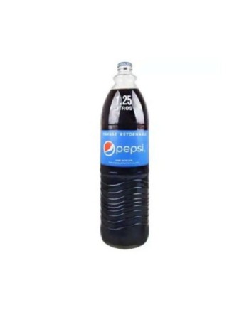 PEPSI 1.25 BOTELLA RETORNABLE X6 UND