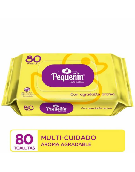 PEQUENIN TOALLAS HUMEDAS MULTI-CUIDADOS 80UND