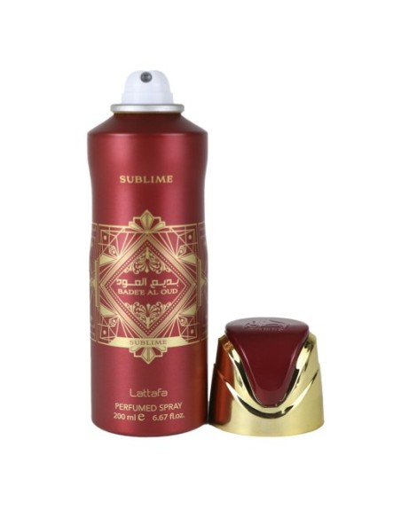 PERFUME EN SPRAY LATAFFA SUBLIME BADDE AL OUD 200ML
