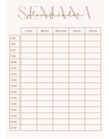 AGENDA DE PLANIFICACION