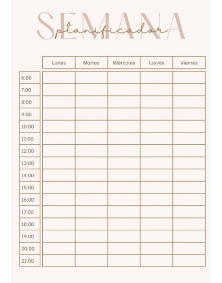AGENDA DE PLANIFICACION