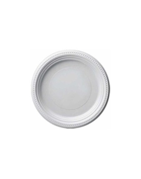 PLATO PLASTICO NUM 6 10UND