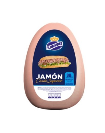 PLUMROSE JAMON COCIDO SUPERIOR 98% XKG