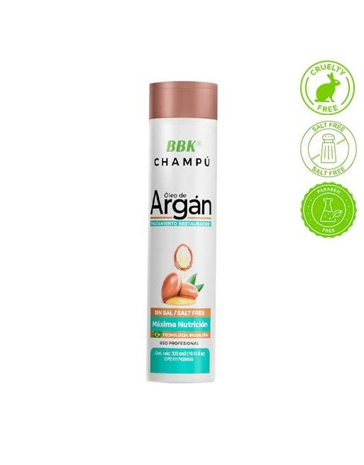 BBK SHAMPO OLEO DE ARGAN 300ML